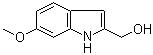 structure of CAS# 30464-85-8, 6-Methoxy-1H-indole-2-methanol