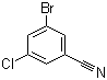 structure of CAS# 304854-55-5, 3-Bromo-5-chlorobenzonitrile