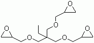 三羟甲基丙烷三缩水甘油醚分子结构 (CAS 30499-70-8)