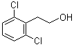 structure of CAS# 30595-79-0, 2-(2,6-Dichlorophenyl)ethanol;2,6-Dichlorophenethanol; 2,6-Dichlorophenethyl alcohol
