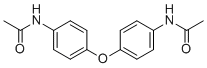 structure of CAS# 3070-86-8, Paracetamol EP Impurity N;Bis(p-acetylaminophenyl) ether;N-[4-(4-acetamidophenoxy)phenyl]acetamide