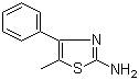 5-Methyl-4-phenyl-1,3-thiazol-2-amine molecular structure (CAS 30709-67-2)