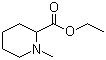 structure of CAS# 30727-18-5, Ethyl 1-methylpipecolinate ;Ethyl 1-methyl-2-piperidinecarboxylate