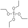 Titanium ethoxide molecular structure (CAS 3087-36-3)