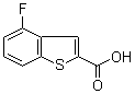 structure of CAS# 310466-37-6, 4-Fluorobenzothiophene-2-carboxylic acid;4-Fluorobenzo[b]thiophen-2-carboxylic acid