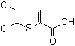 4,5-Dichlorothiophene-2-carboxylic acid molecular structure (CAS 31166-29-7)