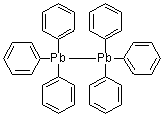 结构式 CAS# 3124-01-4, 六苯基二铅