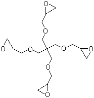 structure of CAS# 3126-63-4, Pentaerythritol glycidyl ether;1,3-Bis(2,3-epoxypropoxy)-2,2-bis((2,3-epoxypropoxy)methyl)propane