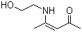 结构式 CAS# 312933-35-0, (3Z)-4-[(2-羟基乙基)氨基]-3-戊烯-2-酮