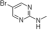 5-Bromo-N-methyl-2-pyrimidinamine molecular structure (CAS 31402-54-7)