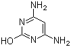 结构式 CAS# 31458-45-4, 2-羟基-4,6-二氨基嘧啶