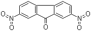 结构式 CAS# 31551-45-8, 2,7-二硝基-9-芴酮