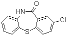 2-氯二苯并[b,f][1,4]硫氮杂卓-11(10H)-酮分子结构 (CAS 3159-04-4)