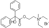 Methylbenactyzium bromide molecular structure (CAS 3166-62-9)