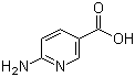 结构式 CAS# 3167-49-5, 6-氨基烟酸; 6-氨基吡啶-3-羧酸