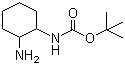 structure of CAS# 317595-54-3, N-Boc-1,2-Diaminocyclohexane;1-Amino-2-(Boc-amino)cyclohexane
