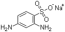 structure of CAS# 3177-22-8, Sodium 2-aminosulphanilate ;2,4-Diamino-benzenesulfonic acid sodium salt
