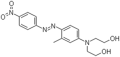 structure of CAS# 3179-89-3, Disperse Red 17;2,2'-[[3-Methyl-4-[(4-nitrophenyl)azo]phenyl]imino]bisethanol