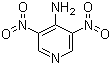 structure of CAS# 31793-29-0, 4-Amino-3,5-dinitropyridine;3,5-Dinitropyridin-4-amine