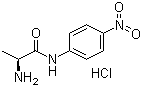 结构式 CAS# 31796-55-1, L-丙氨酰对硝基苯胺盐酸盐