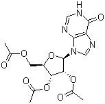 2',3',5'-Triacetylinosine molecular structure (CAS 3181-38-2)