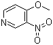 structure of CAS# 31872-62-5, 4-Methoxy-3-nitropyridine;Methyl 3-nitro-4-pyridinyl ether