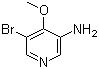 结构式 CAS# 31872-78-3, 3-氨基-4-甲氧基-5-溴吡啶