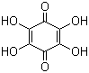 structure of CAS# 319-89-1, Tetrahydroxyquinone;Tetrahydroxy-1,4-benzoquinone
