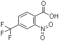 2-Nitro-4-trifluoromethylbenzoic acid molecular structure (CAS 320-94-5)