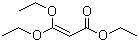 Ethyl 3,3-diethoxyacrylate  molecular structure (CAS 32002-24-7)
