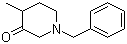 4-Methyl-1-(phenylmethyl)-3-piperidinone molecular structure (CAS 32018-96-5)