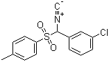 structure of CAS# 321345-35-1, [1-(3-Chlorophenyl)-1-tosyl]methyl isocyanide;1-Chloro-3-[isocyano[(4-methylphenyl)sulfonyl]methylbenzene