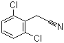 structure of CAS# 3215-64-3, 2,6-Dichlorophenylacetonitrile;2,6-Dichlorobenzyl cyanide