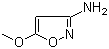 结构式 CAS# 32326-25-3, 3-氨基-5-甲氧基异恶唑