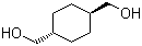 structure of CAS# 3236-48-4, trans-1,4-Cyclohexanedimethanol;(trans-4-Hydroxymethylcyclohexyl)methanol; trans-1,4-Bis(hydroxymethyl)cyclohexane