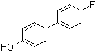 4-Hydroxy-4'-fluorobiphenyl molecular structure (CAS 324-94-7)