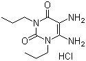 structure of CAS# 324002-49-5, 5,6-Diamino-1,3-dipropyl-2,4(1H,3H)-pyrimidinedione hydrochloride;5,6-Diamino-1,3-dipropyl-2,4(1H,3H)-pyrimidinedione monohydrochloride
