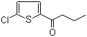 结构式 CAS# 32427-77-3, 1-(5-氯噻吩-2-基)-1-丁酮