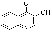 结构式 CAS# 32435-60-2, 4-氯-3-喹啉醇