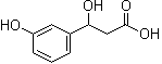 structure of CAS# 3247-75-4, 3-(3-Hydroxyphenyl)-3-hydroxypropionic acid;3-(3-Hydroxyphenyl)hydracrylic acid; 3-(m-Hydroxyphenyl)hydracrylic acid; beta-(m-Hydroxyphenyl)hydracrylic acid