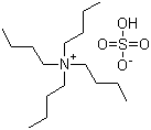 Tetrabutylammonium hydrogen sulfate molecular structure (CAS 32503-27-8)