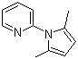 结构式 CAS# 32570-88-0, 2,5-二甲基-1-(2-吡啶基)吡咯