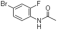 4'-Bromo-2'-fluoroacetanilide molecular structure (CAS 326-66-9)