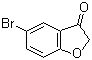 结构式 CAS# 3260-78-4, 5-溴苯并呋喃-3-酮