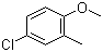 4-Chloro-2-methylanisole molecular structure (CAS 3260-85-3)