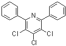3,4,5-Trichloro-2,6-diphenylpyridine molecular structure (CAS 32618-35-2)