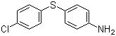 structure of CAS# 32631-29-1, 4-Amino-4'-chlorodiphenyl sulfide