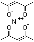 Nickel acetylacetonate molecular structure (CAS 3264-82-2)