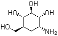 结构式 CAS# 32780-32-8, 6-氨基-4-(羟甲基)-4-环己基-[4H,5H]-1,2,3-三醇; 有效胺