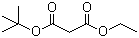 structure of CAS# 32864-38-3, tert-Butyl ethyl malonate;Malonic acid tert-butyl ethyl ester
